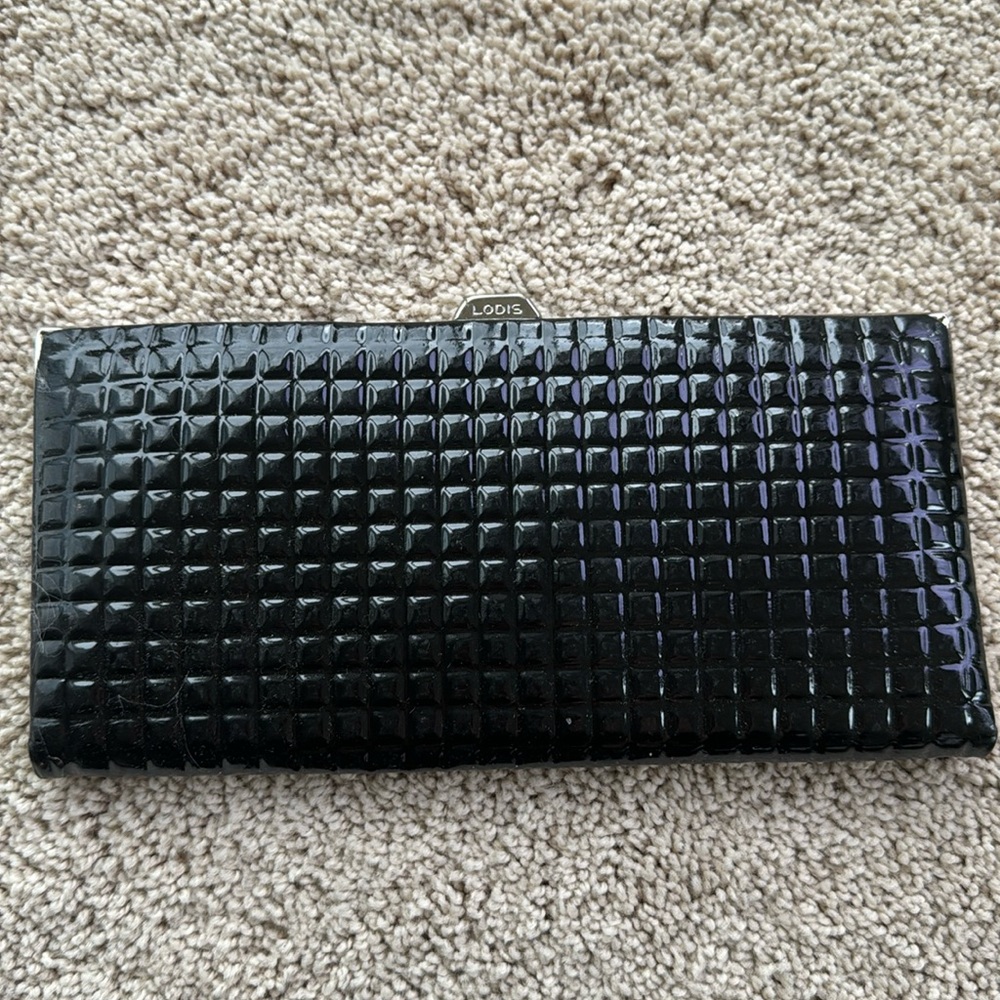 Lodis clutch/wallet black